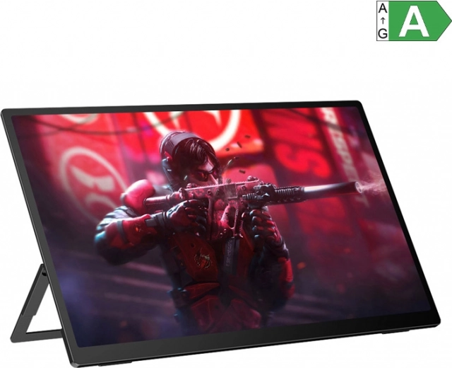 Monitor touchscreen portatile Uperfect 18,5" FHD 120 Hz con HDR e FreeSync