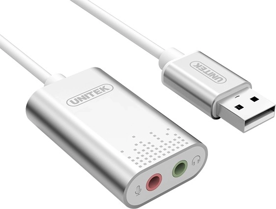 Scheda audio USB stereo Unitek
