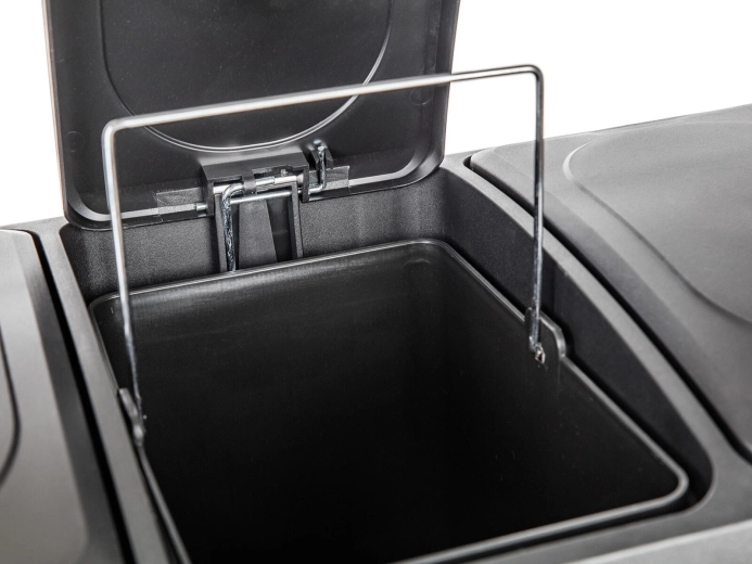 Lako pražnjenje zahvaljujući unutarnjim kantama koje se vade