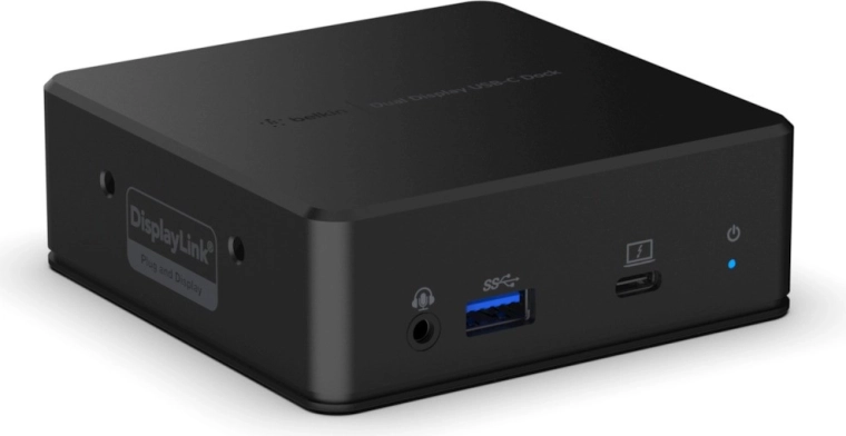 Stazione di docking USB‑C Belkin con doppio display (85 W, DisplayLink)
