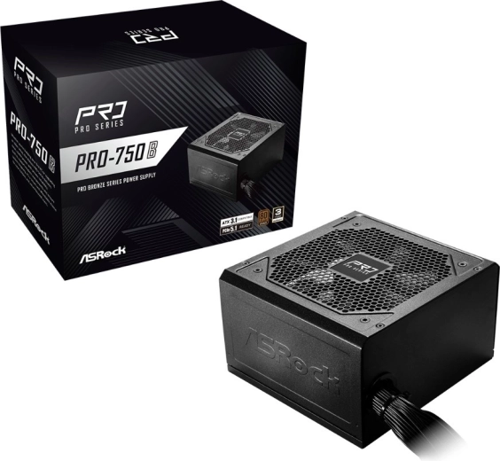 Alimentatore ASRock Pro Series 750 W 80 PLUS Bronze (non modulare)