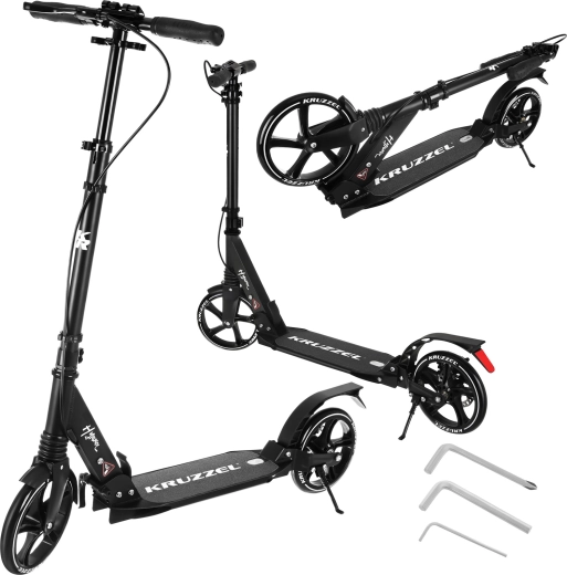 Folding design and adjustable handlebars