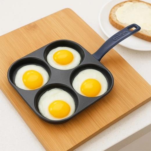 Perfectly equal portions thanks to 4 molds