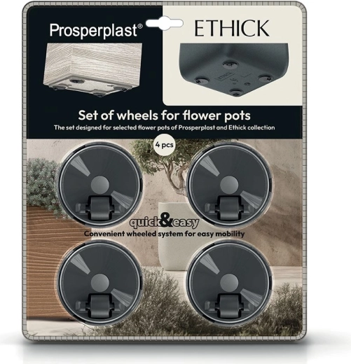Ethick Caster Set for Flower Pots