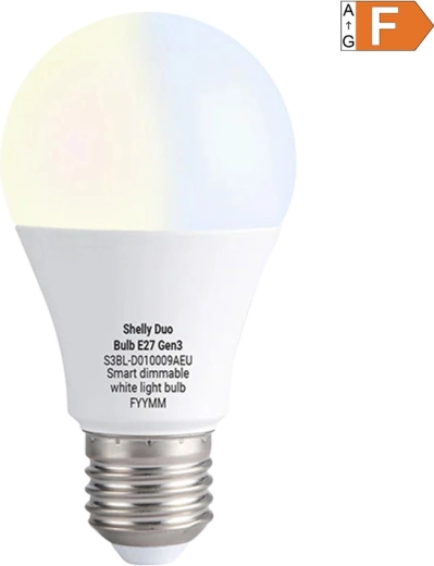 Lampadina smart LED Shelly Duo Bulb Gen3 E27