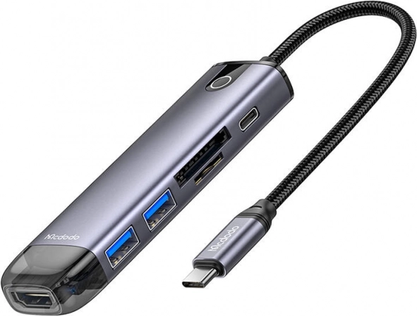 Mcdodo HU-7420 6-v-1 USB-C Hub