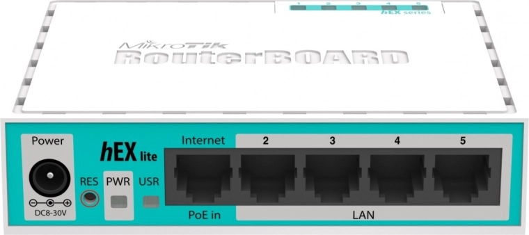 Routeur MikroTik hEX lite à cinq ports