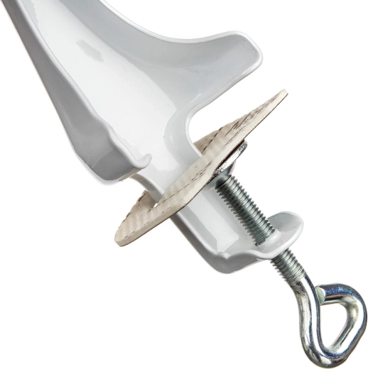 Secure table clamp for safe grating