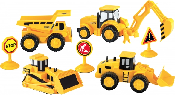 Ensemble de Machines de Construction à Volant d'Inertie