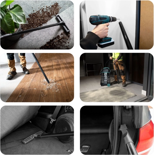 Dry and wet vacuuming