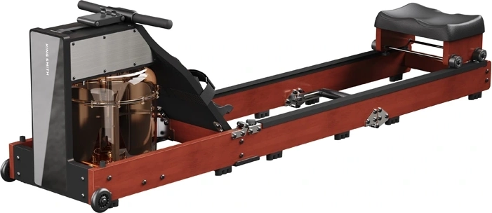 Vogatore pieghevole Kingsmith WM10 Pro in rovere rosso