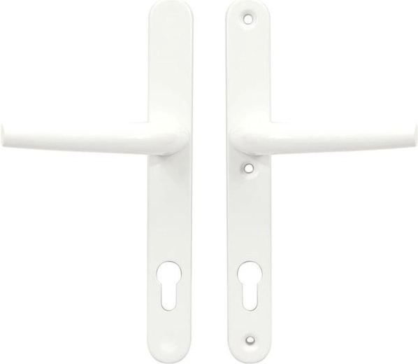 Beslag til plastdøre greb/greb 92 mm hvid RICHTER