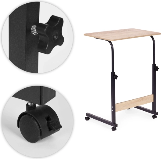Smooth height adjustment for ergonomics
