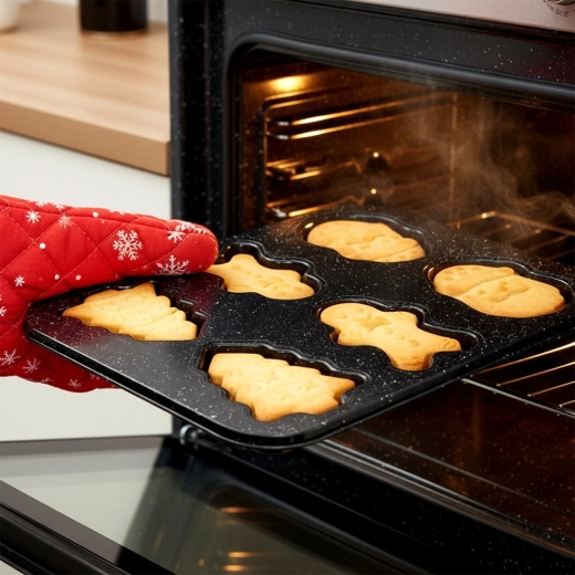 Ravnomjerno pečenje i jednostavno rukovanje