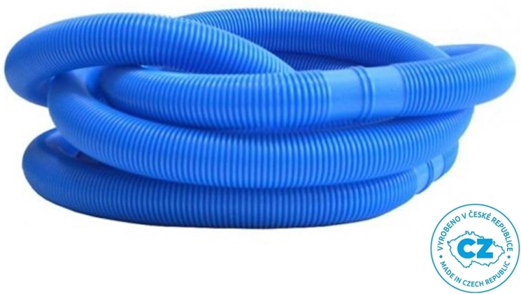 Tuyau de piscine 38 mm (6/4") 10 m, bleu