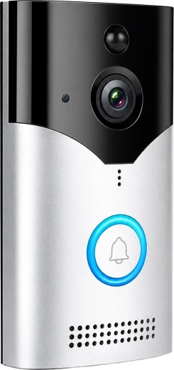 Campanello videocitofono intelligente wireless con telecamera e Wi‑Fi (PIR) - 1 pezzo