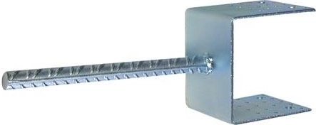 Ground anchor post base 100 × 100 mm PROFI