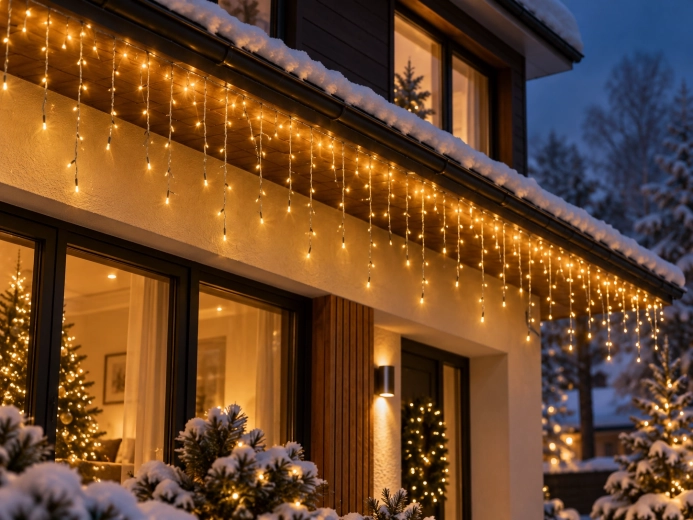 Impressive icicle light effect