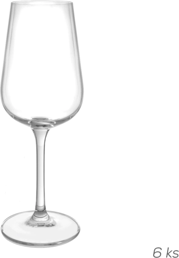 Strix wijnglazen 360 ml, set van 6 stuks
