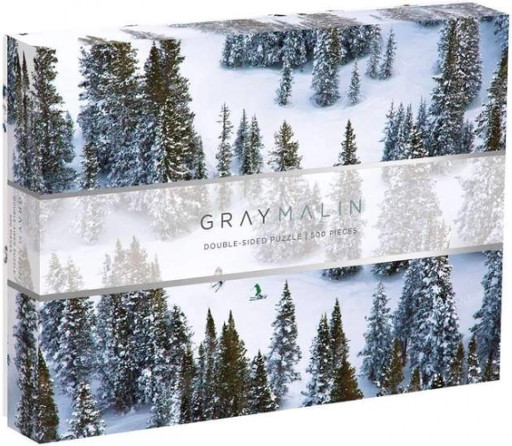 Puzzle doppia faccia NEVE GRAY MALIN 500 pezzi