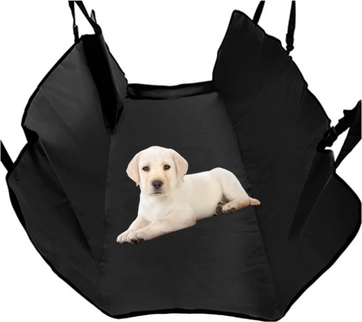 Protective Car Seat Cover for Dogs and Cats – Black