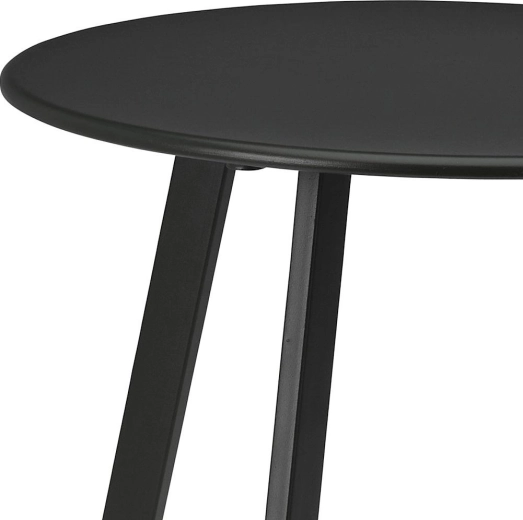 Minimalistisk look i mat sort