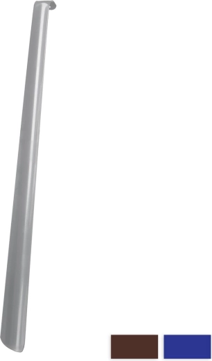 Shoe horn 50 cm, lacquered metal – assorted colors