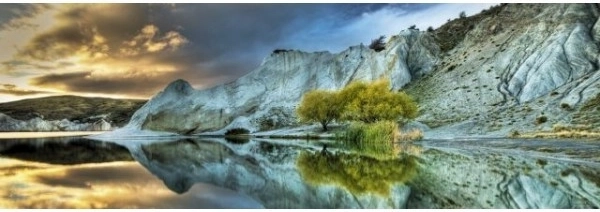 Puzzle panoramico Lago Blu 1000 pezzi