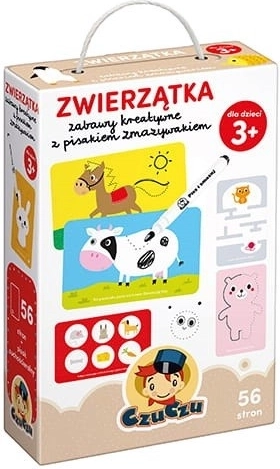 CzuCzu Zvířátka – kreativní zábava s mazacím fixem