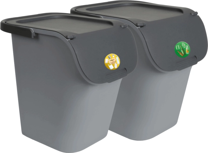 Perfetta per la differenziata e il risparmio di spazio