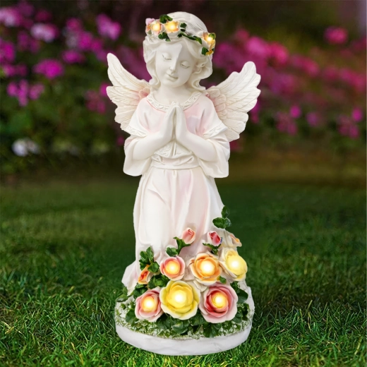 Solare LED-Beleuchtung mit warmem Akzent