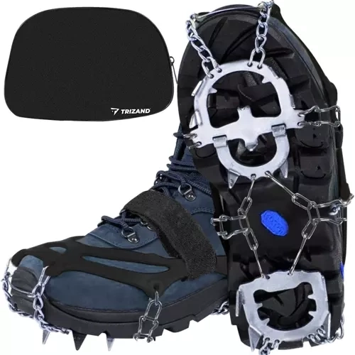 Crampons/anti-slip spikes size L Trizand