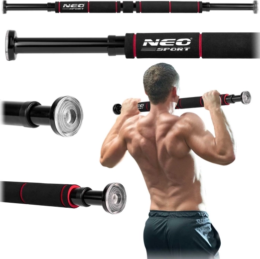 NEO SPORT Doorway Pull-Up Bar 60–85 cm