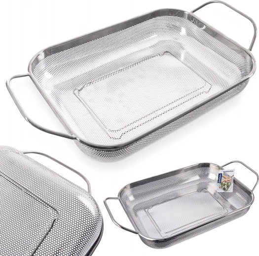 Versatile for sink and grill use