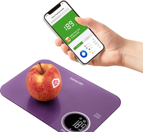 Nutritional values overview on your phone