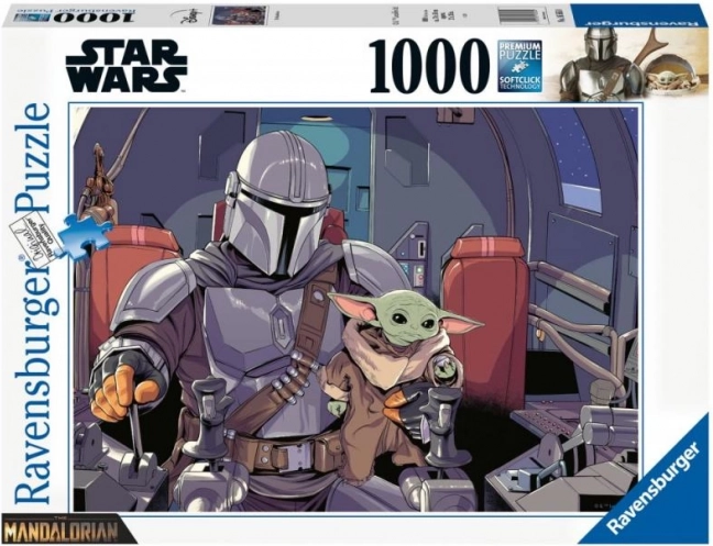 Ravensburger puzzle STAR WARS: THE MANDALORIAN 1000 pieces
