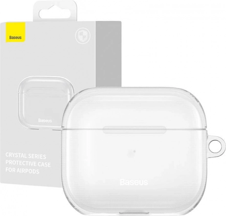 Transparent Protective Case for AirPods 3 by Baseus, Crystal Series