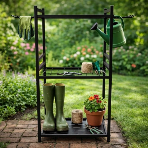Side hooks for additional equipment