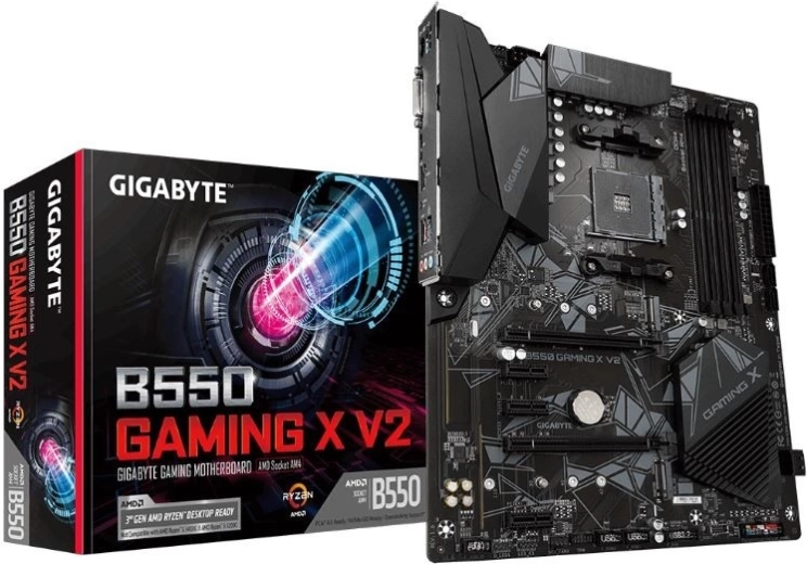 Gigabyte B550 Gaming X V2 – scheda madre AM4 con DDR4, HDMI/DVI, M.2, ATX