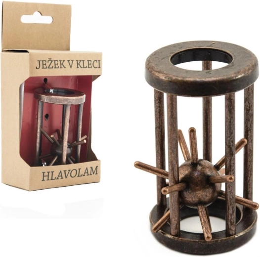 Casse-tête en métal Hérisson en cage