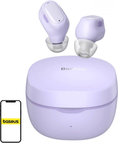 BASEUS Bowie WM01 Wireless Earbuds Purple