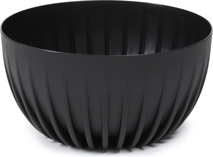 Ciotola per piante Lamela Mira Eco Recycled 30 cm nera