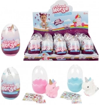 surprise egg unicorn – plastic toy for kids