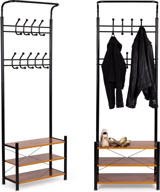 Standing Clothes Rack with Shelves ModernHome