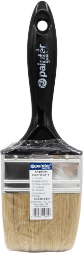 Durable metal ferrule and firm bristles