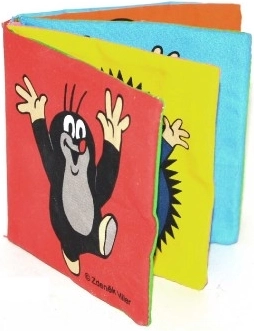 Fabric crinkle fold-out book KRTEK 10 × 10 cm