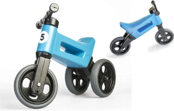 FUNNY WHEELS Rider Sport 2-in-1 balance bike for kids – Blue
