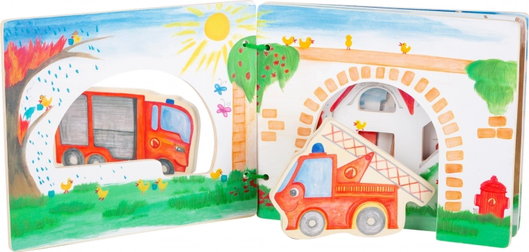 Wooden Book Firefighters