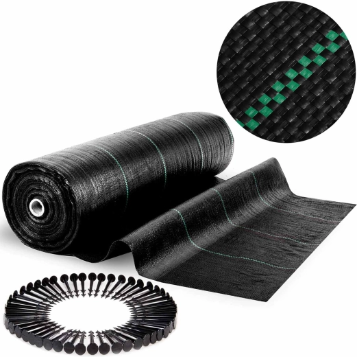 Installation facile avec 50 piquets inclus