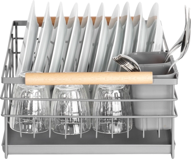 Alliance élégante du métal et du bois